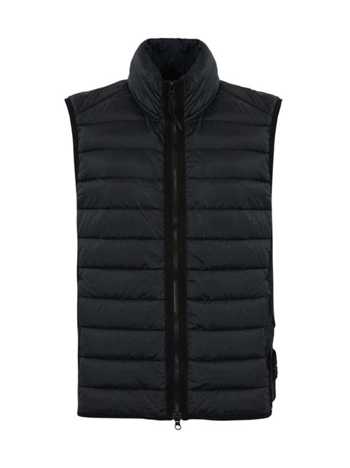 Gilet G100007 Loom Woven Chambers Nylon Navy blue STONE ISLAND | G100007S0024V0020